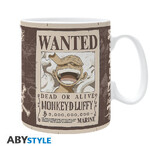 One Piece Mug 460ml - "Luffy Wanted" - ABYMUGA581