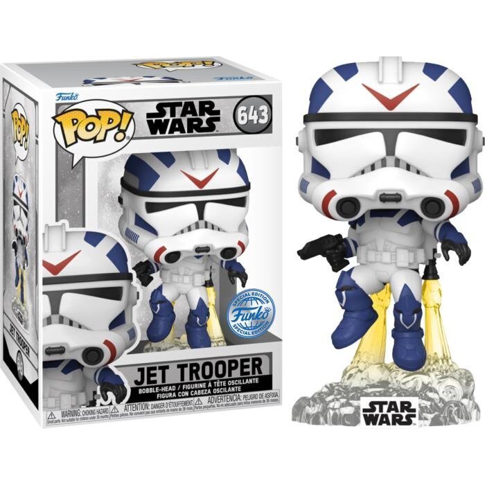 Funko POP! Star Wars: Battlefront II - Jet Trooper #643 (Exclusive) Figure
