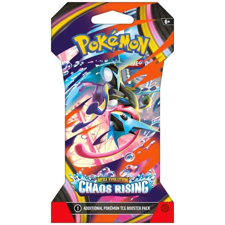Pokemon TCG Mega Evolution: Chaos Rising - Sleeved Booster