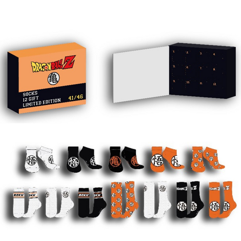 Dragon Ball Gift Box Socks 12 pairs - 23.HCN.54461