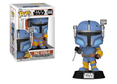 Funko POP! Star Wars: The Mandalorian - Paz Vizsla Figure #666