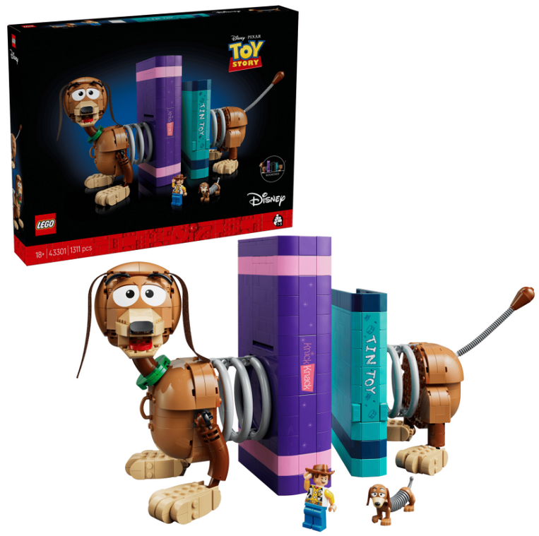 LEGO Disney Pixar Toy Story Slinky Dog Bookends - 43301