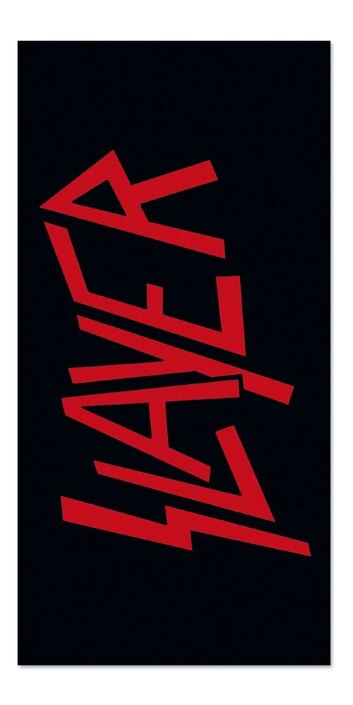 Slayer Towel Logo 150 x 75 cm - KKLBTSL01