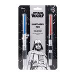 Star Wars Lightsaber Set 2 Pens With Light - SETB01