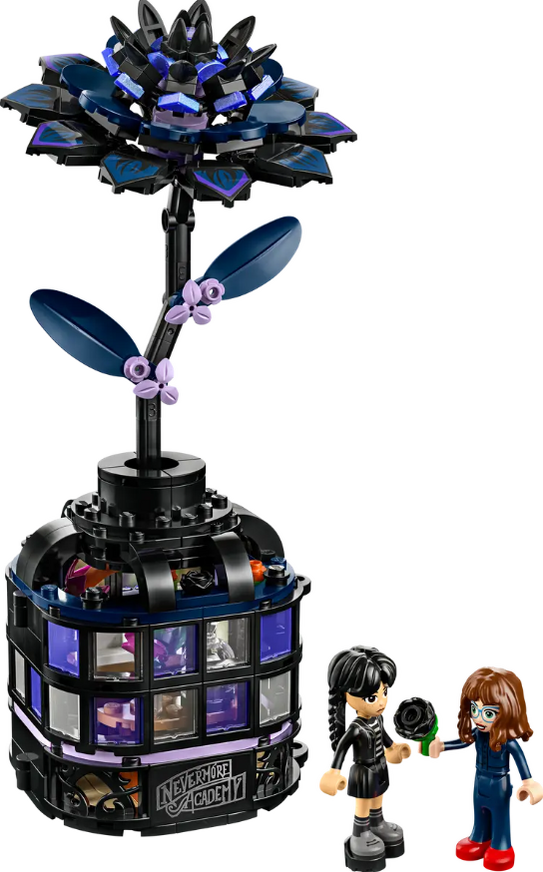 LEGO Wednesday Black Dahlia Flower - 76784