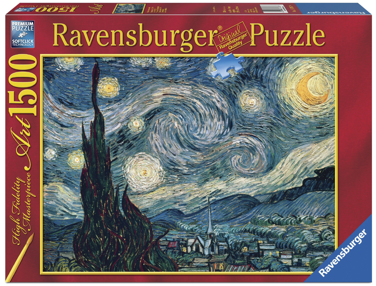 Ravensburger Puzzle - ART Series: Van Gogh The Starry Night 1500 pieces - 12000079