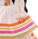 Barbie Signature Doll Día De Muertos In Ruffled Cream Gown - JBJ05