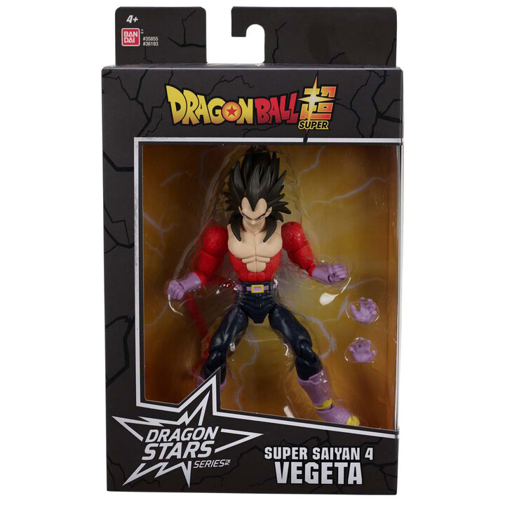 Dragon Ball Super: Dragon Stars - Super Saiyan 4 Vegeta Action Figure (17cm) - BA36193