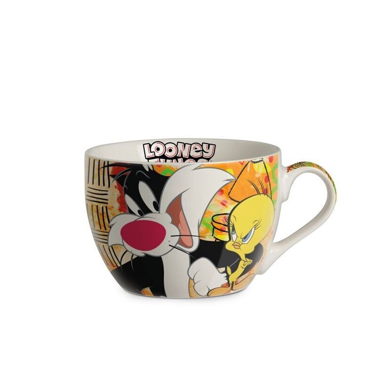 Looney Tunes Sylvester and Tweety Looney Tunes Breakfast Mug 480ml - EGN116002