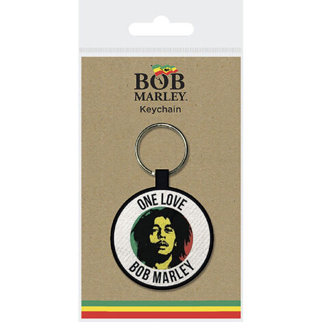 Bob Marley (One Love) Woven Keychain - WK39105