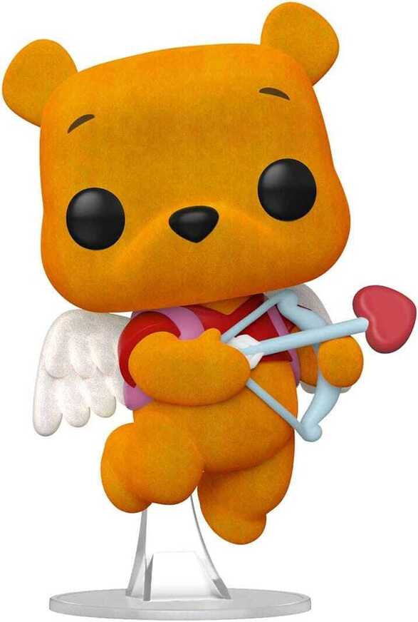 Funko POP! Disney: Winnie the Pooh - Valentines Winnie (Flocked) #1008 (Exclusive Figure)