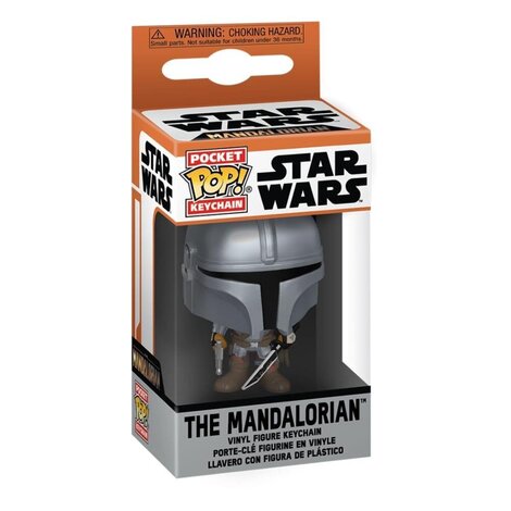 Funko Pocket POP! Keychain Star Wars: The Mandalorian - Mando Figure