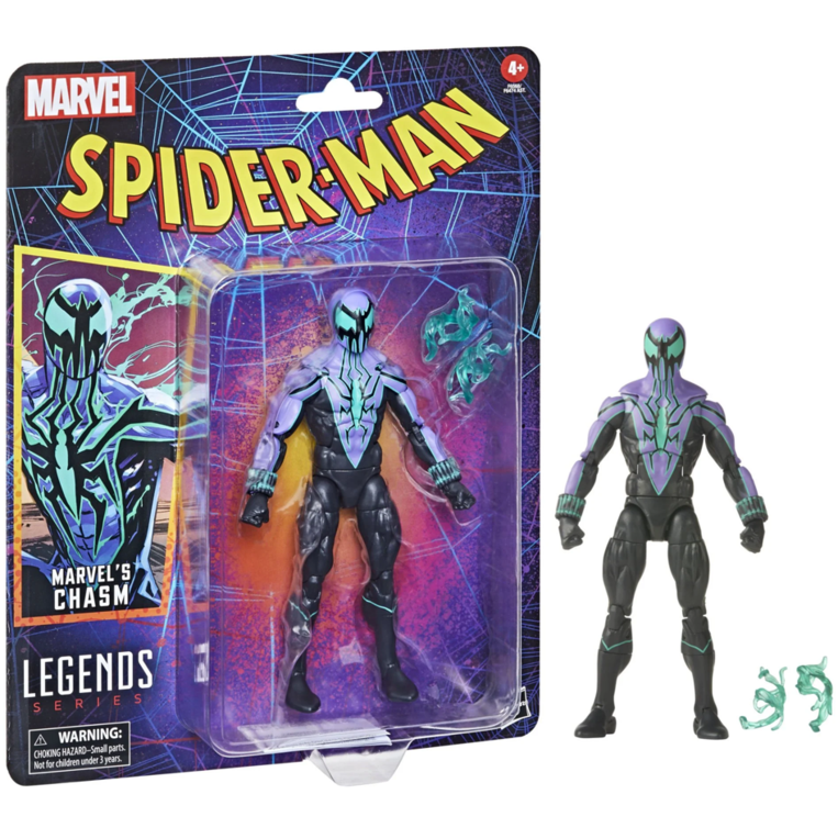 Marvel Spider-Man Legends Retro Collection Actionfigur Marvel's Chasm 15 cm - F6568