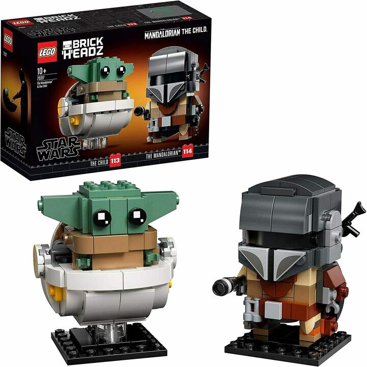 Lego Brickhaedz Star Wars 75317 The Mandalorian & The Child - 75317