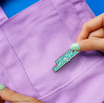 KPop Demon Hunters Blue pin badge - CR3129