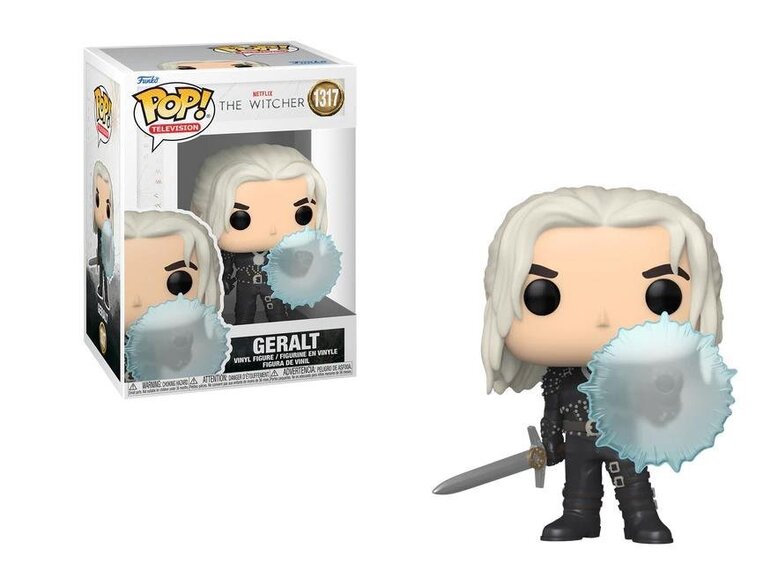Funko POP! Netflix's The Witcher - Geralt with Shield #1317 Figure