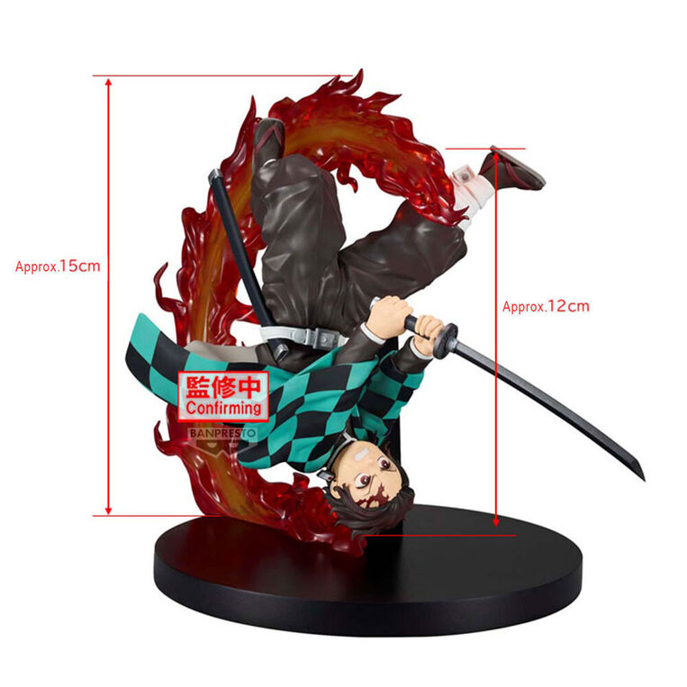 Demon Slayer Kimetsu no Yaiba Vibration Stars Tanjiro Kamado 15cm - BAN29068