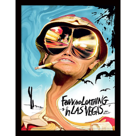 Fear and Loathing In Las Vegas (Too Rare to Die) Wooden Framed Print (30x40) - FP12313P
