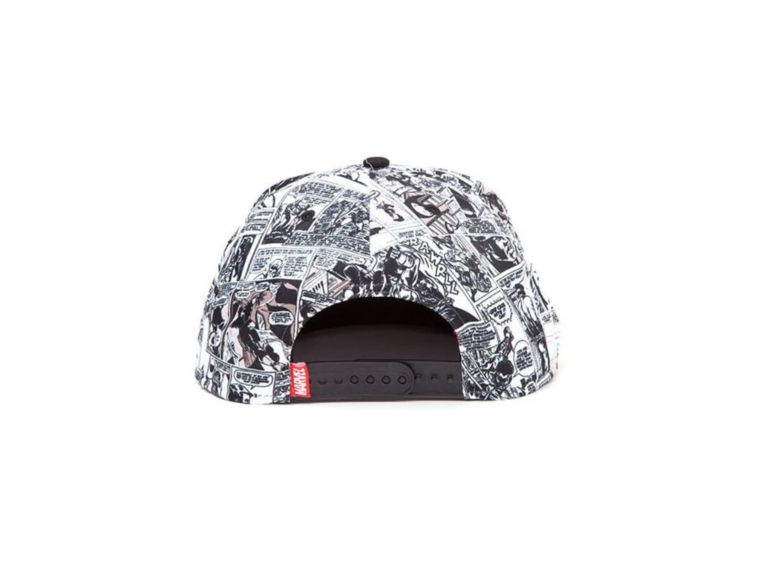 Marvel Comics Snapback Cap Classic Red & White Logo - SB097528MAR