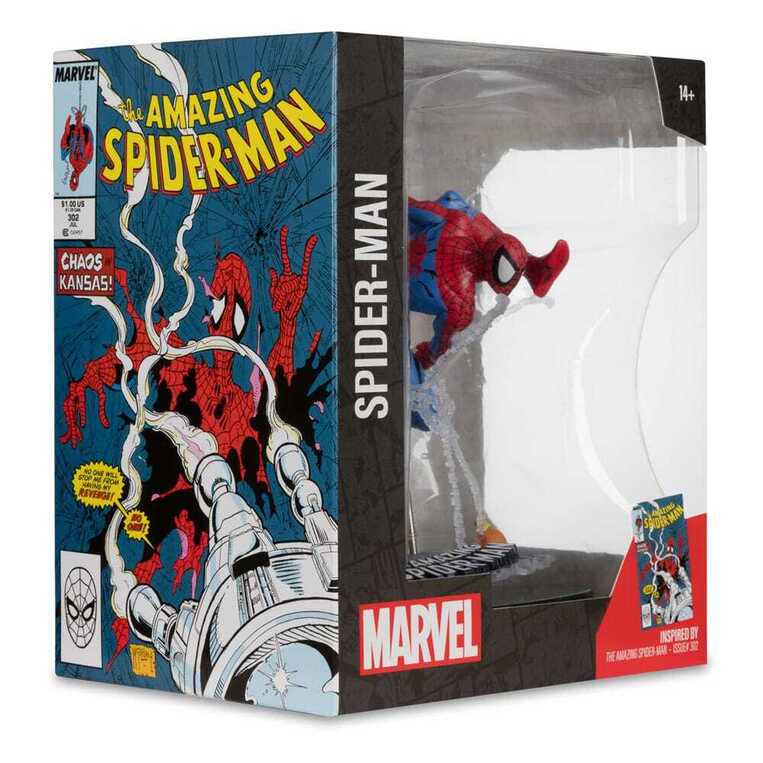 Marvel Collection PVC Statue 1/10 Spider-Man (The Amazing Spider-Man #302) 17 cm - MCF14799