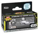 Star Wars Bitty POP! Ride Vinyl Figure N1 w/Mando 2,5 cm