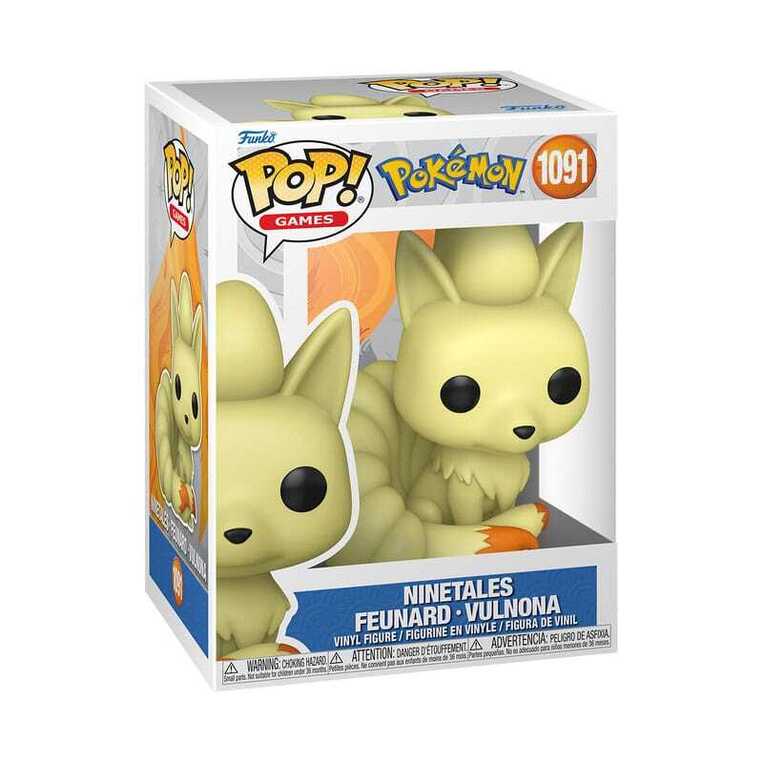 Funko Pop! Games: Pokemon - Ninetales #1091 Vinyl Figure
