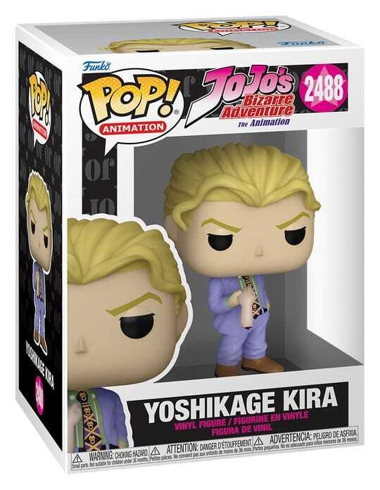 Funko Pop! Animation: JoJo's Bizarre Adventure The Animation - Yoshikage Kira #2488 Vinyl Figure