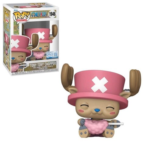Funko POP! One Piece - Tony Tony Chopper (With Cotton Candy) #1946 (Exclusive Figure)