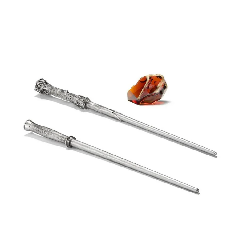 Harry Potter Anniversary Sorcerers Stone and Wand Set - NN8025