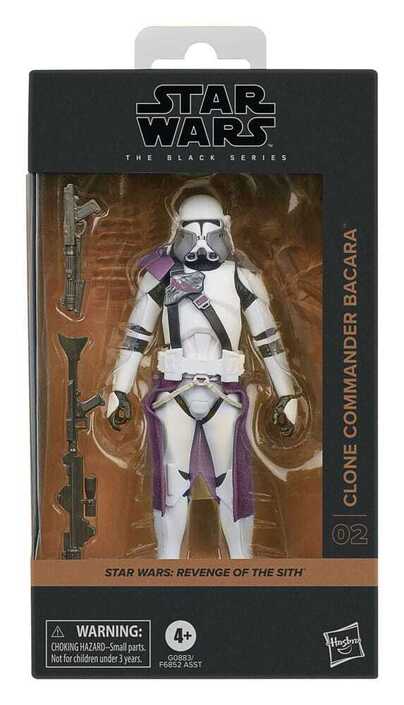 Star Wars Episode III Black Series Action Figure Commander Bacara 15 cm - G0883