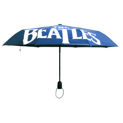 The Beatles Umbrella: Drop T Logo with Retractable Fitting - BTUMB01