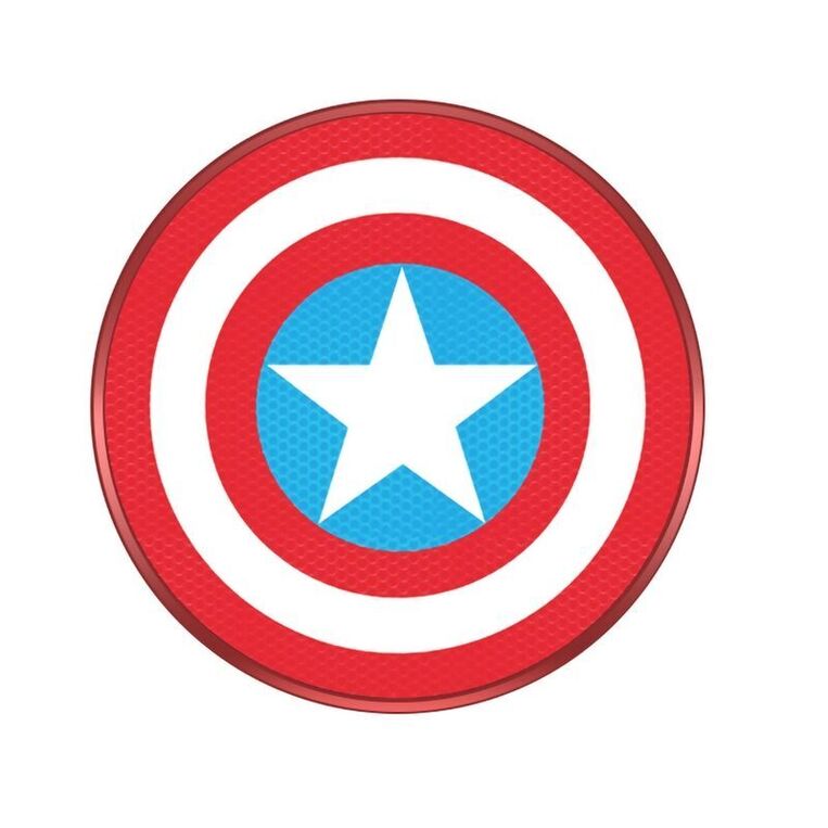 Portable 3W wireless speaker Captain America Red - MSPCAPAM006