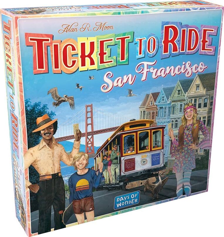 Ticket To Ride: San Francisco - DOW720164