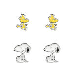 Snoopy Peanuts Set 2 Pairs of Earrings (metal) - SF00851SL.PH