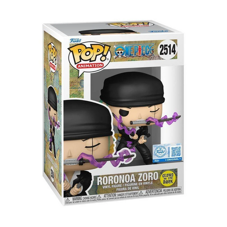 Funko POP! One Piece - Zoro Dress Rosa (Glows in The Dark) #2514 (Exclusive Figure)