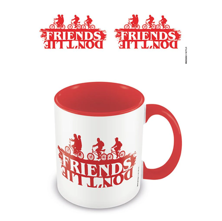 Stranger Things Coloured Inner Mug Friends Don't Lie - MGC25252