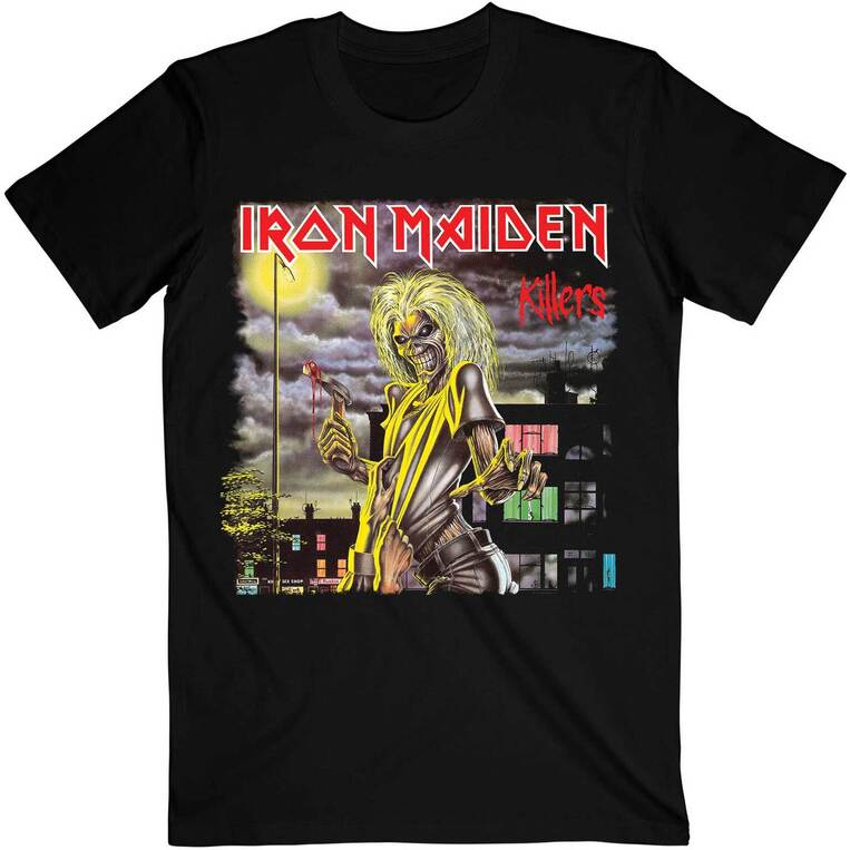 Iron Maiden Unisex T-Shirt: Killers Cover - IMTEE09MB- XL