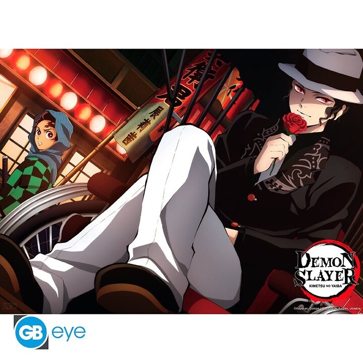 Demon Slayer Poster Chibi 52x38 Kibutsuji Muzan* - ABYDCO817 