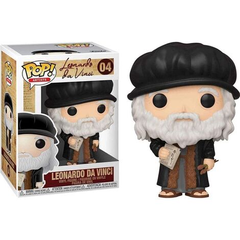 Funko POP! Artists - Leonardo DaVinci Figure #4