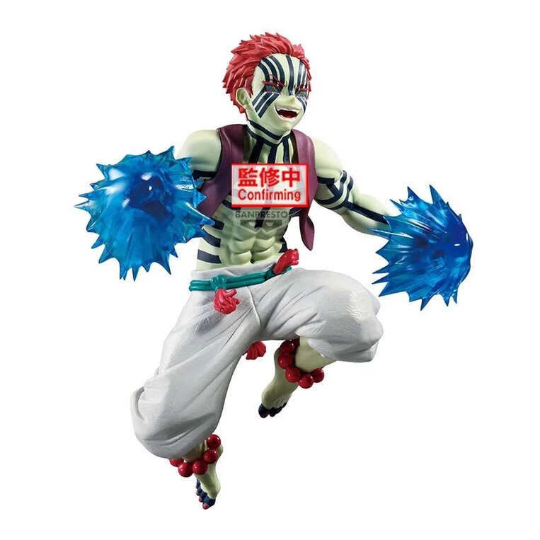 Demon Slayer: Kimetsu no Yaiba Vibration Stars Plus - Akaza Statue Figure (16cm) - BAN29608
