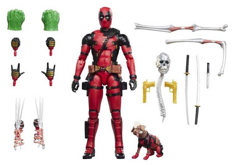 Deadpool & Wolverine Marvel Legends Action Figure Dogpool & Deadpool 15 cm - G2126