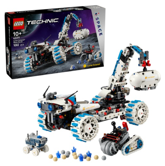 LEGO Technic Lunar Outpost Moon Rover Space Vehicle - 42211