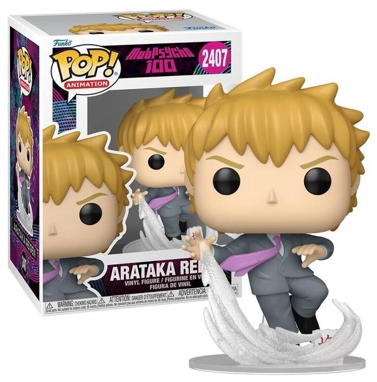 Funko Pop! Animation: Mob Psycho 100 - Arataka Reigen #2407 Vinyl Figure
