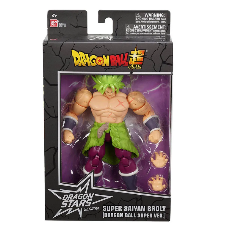 Dragon Ball: Dragon Stars Action Figure: Super Saiyan Broly 17cm - BA36190