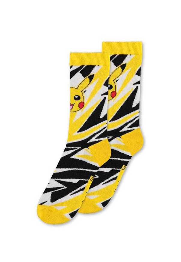 Pokémon Socks 3-Pack Pikachu, Charmander, Gengar - CR875273POK