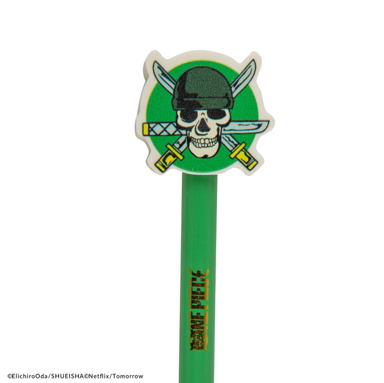 One Piece Pencil and eraser Zoro‘s skull - CR5492
