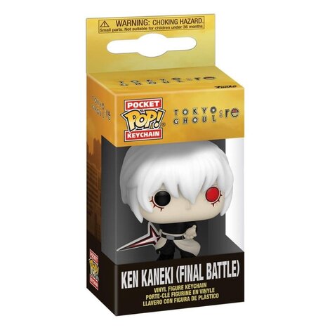 Funko Pocket POP! Keychain Tokyo Ghoul: Re - Ken Kanemi (Final Battle) Figure