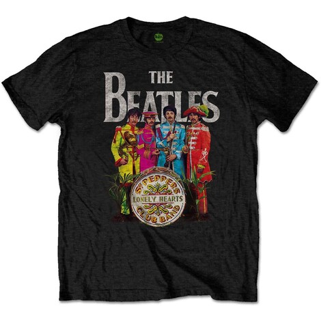 The Beatles Unisex T-Shirt: Sgt Pepper - BT01MB