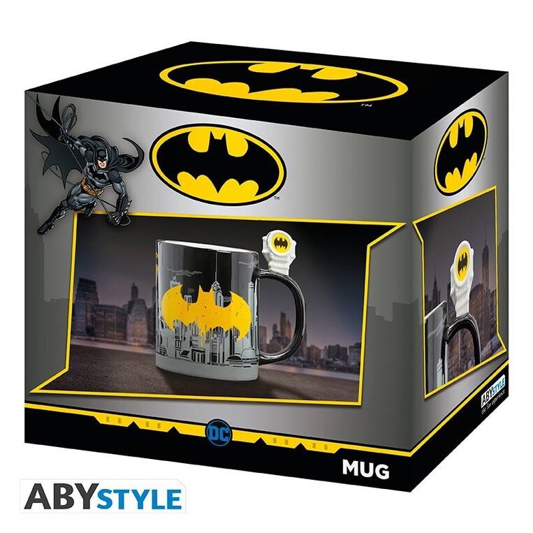 DC Comics Mug 3D handle Bat-Signal & Batman - ABYMUGA112 