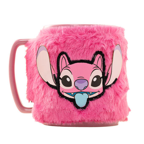 Lilo & Stitch Mug With Plush Sleeve Angel 440 ml - FZMG2401021